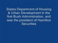 Former US Housing secretery Bailout is above law-English