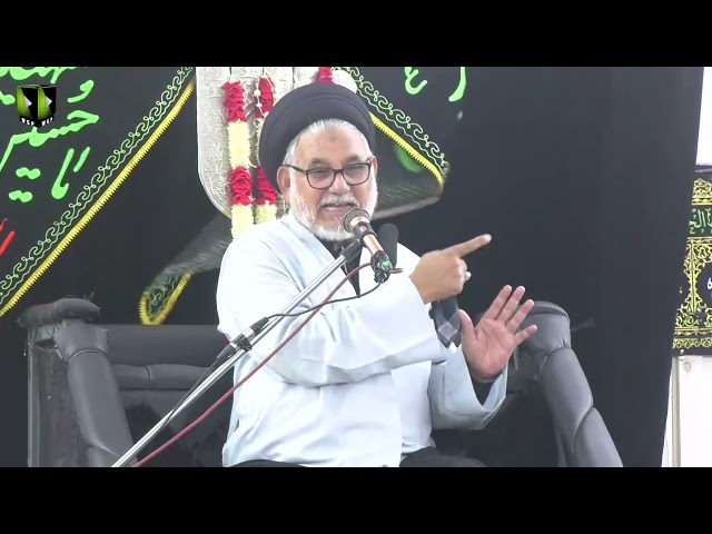 [Ashra e Majalis 3 - 1445] H.I Molana Syed Hasan Zafar Naqvi | Imambargah Islamic Research Center | Karachi | 22 July 2023 | Urdu