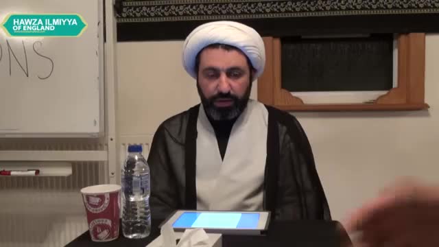 [04] Lecture Topic : Moral Values (Akhlaq) - Sheikh Dr Shomali  - 17.11.2014 - English