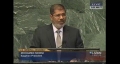 Egyptian President Mohammed Morsi Addresses the U.N. - 26SEP12 - English