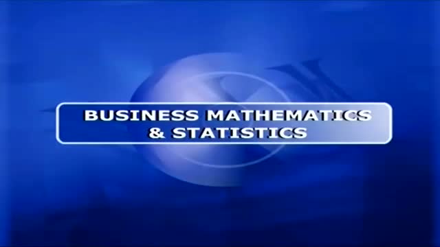 [29]  Business Mathematics and Statistic – Urdu