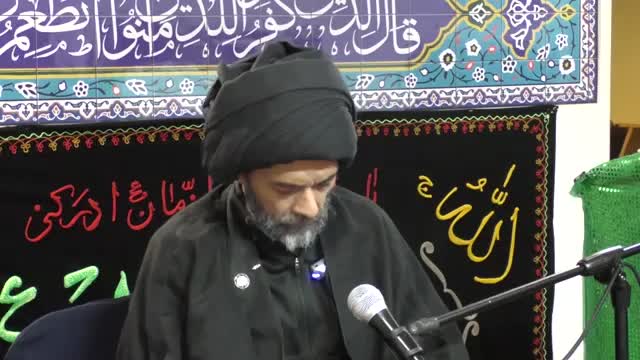 [Majlis e aza] Moulana Syed Abbas Ayleya - 18th Muharram 1437/2015 - English