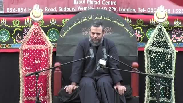 Roz E Ashura Majlis Muharram 1438/2016 Yad-E-Imam Hussain As H-I Syed Aqeel Al Gharavi at Babul Murad Centre London-Urdu
