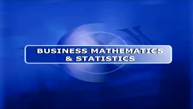 [31]  Business Mathematics and Statistic – Urdu