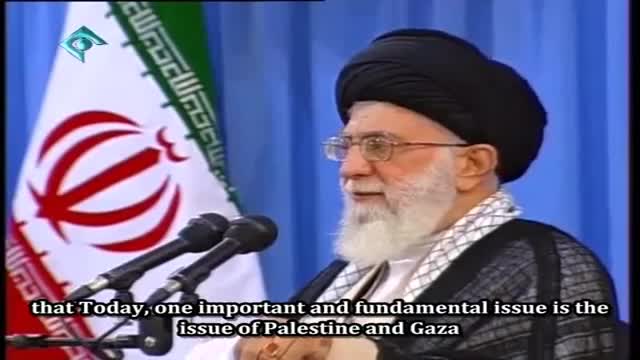 Atrocities of Zionist regime and its supporters Ayatullah Khamenei (English Sub) july 2014
