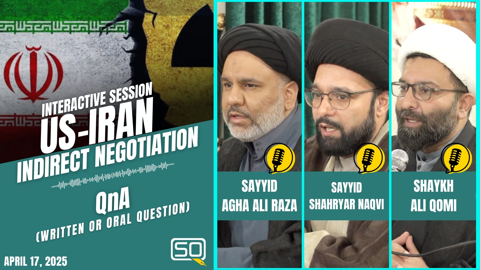 US-Iran Indirect Negotiations | Interactive Session | English