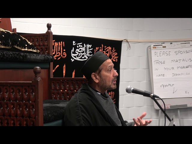 Majlis 12 Safar 1439/2017 Ghaibat Imam Zamana a.s Mein Hamari Zimedarian By Allama Jan Ali Shah Kazmi- Urdu