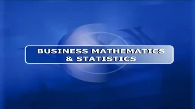 [42]  Business Mathematics and Statistic – Urdu