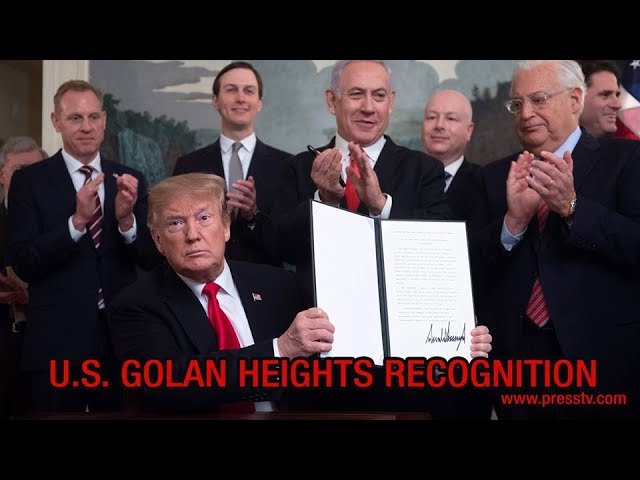 [28 March 2019] The Debate -  U.S. Golan Heights recognition - English