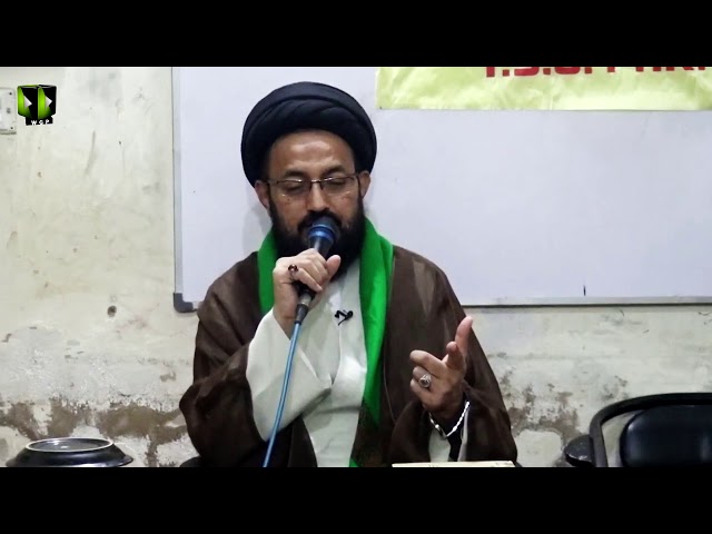 [Lecture] Topic: شہادت سلیمانی ، الہام از شہادت فاطمی | H.I Sadiq Raza Taqvi - Urdu