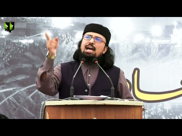 [Speech] Youm-e-Hussain (as) 1443 | Dr. Umair Mahmood Siddiqui | University of Karachi | Urdu