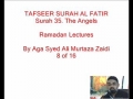 08-Sura Al-Fatir- By Agha Ali Murtaza Zaidi-Urdu