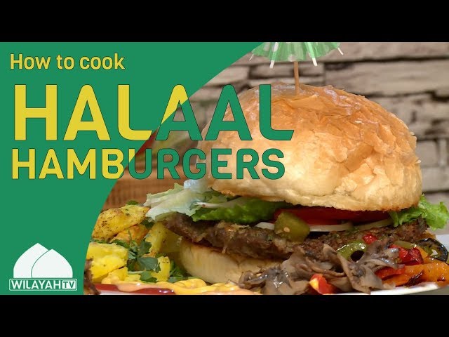 Cooking Recipe - Halaal Hamburgers - English