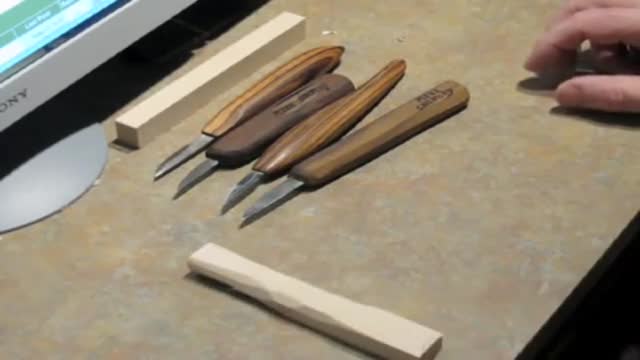 Beginner Woodcarving - Basic Cuts English