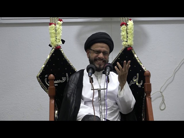 1440 AH - Muharram - 02 - Shab - Maulana Zaki Baqri (w/o Sign Language)