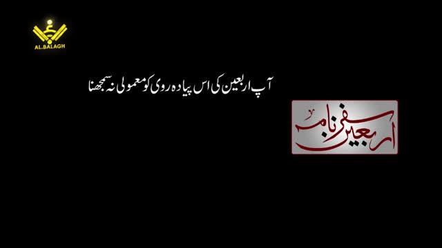 [Safar Nameh Arbaeen 2/3] آئیے اربعین امام حسین پر پیادہ روی کے سفر پر - Urdu
