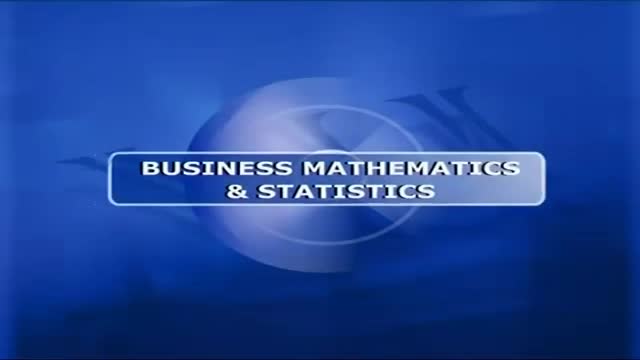 [37]  Business Mathematics and Statistic – Urdu