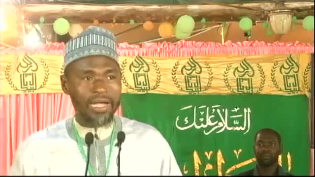 16th Rabi\'ul Awwal, 1436 Day 5 Unity Week Maulud of The Holy Prophet Muhammad (S) Night Session – Hausa