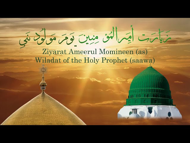 Ziyarat Ameerul Momineen (as) on17th Rabbiul Awwal - Arabic with English Translation (HD)
