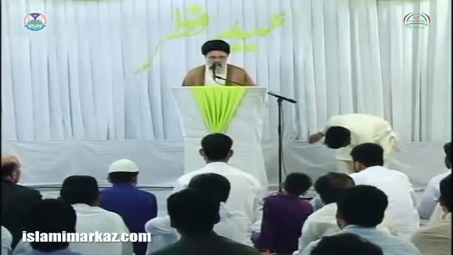 Khutba Eid-ul-Fitr (Sermon) 1437 (2016) - Ustad Syed Jawad Naqavi - Urdu