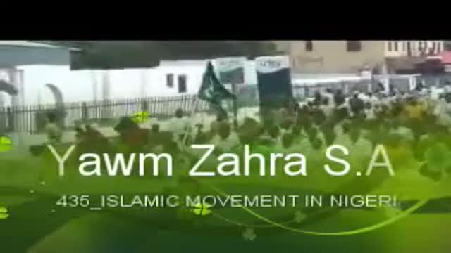 Yawm Zahra (s.a.) Milad procession in Nigeria 1435 - All Lanugages