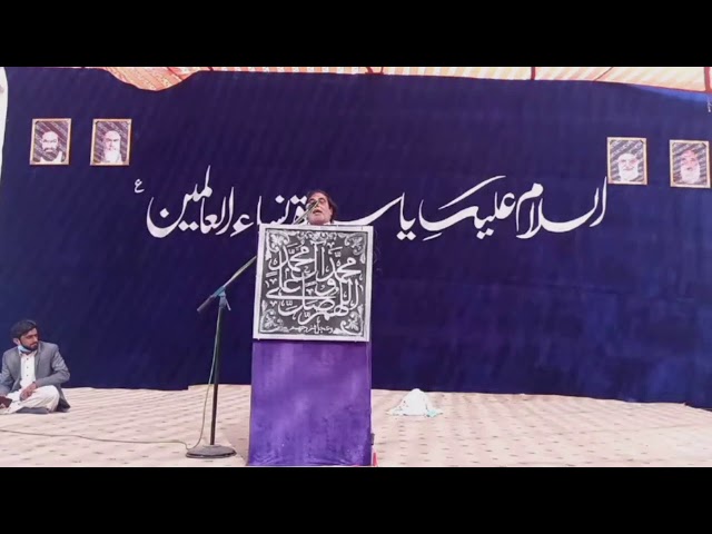 [Manqabat] Zawwar Hussain Bismil | 19th Jashan e Wiladat e Hazrat Fatimah s.a  - Urdu