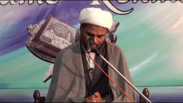 [Ramzan 1437 Lecture 09] - H.I. Akhtar Abbas Jaun | Topic: Tawheed Dar Nahaj Ul Balagha - Urdu