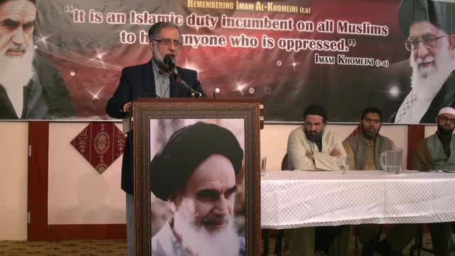 Toronto - 25th death anniversary of Imam Khomeini - Imam Zafar Bangash - English