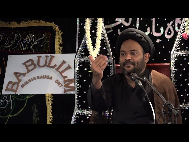 [2]12th of Safar 2017| Maulana Hussain Shirazi Bab ul Ilm Mississauga - Urdu
