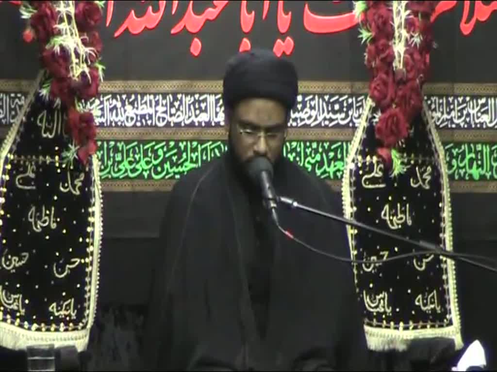 7th Majlis Night of 18th Safar 1436 Hijari کرامتِ انسان - H I Syed Zaigham Rizvi -urdu