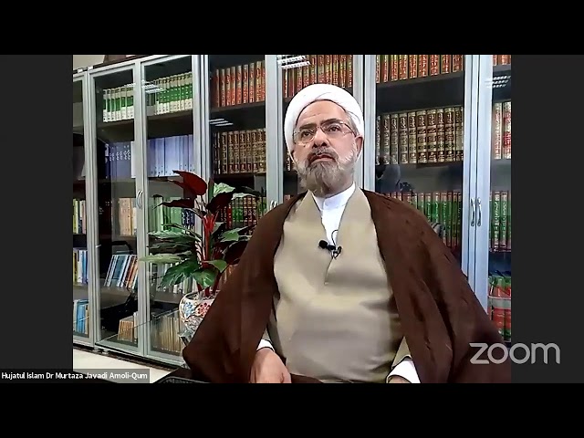 Online ZOOM Dars | Public Live Questions With Alim | H.I. Dr. Morteza Javadi Amoli | Farsi