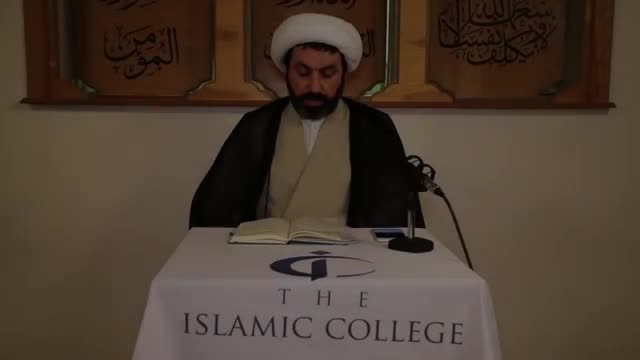 [28] Lecture Topic : Islamic Theology - Sheikh Dr Shomali - 14/10/2015 - English