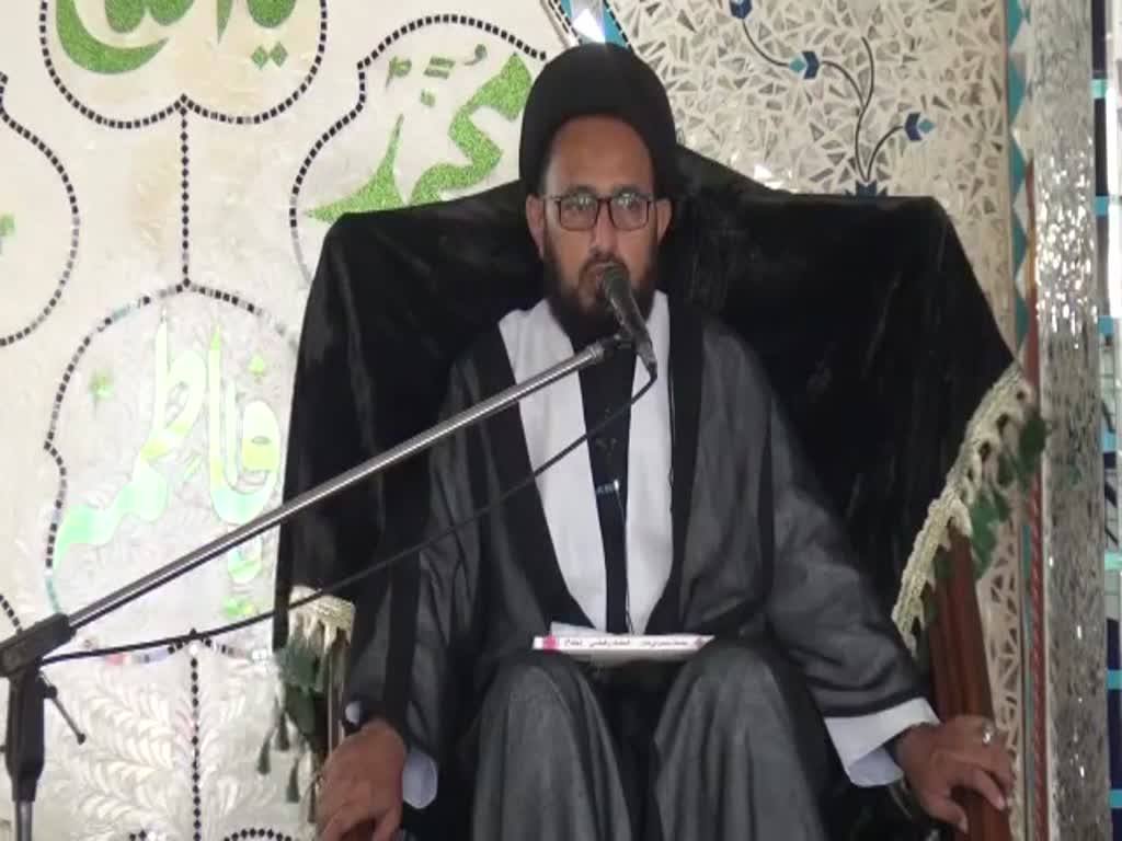 1st Majlis Moharram 1439/2017 Qurani Safaat Ki Roshani Mein Shuhada-e-Karbala By Allama Syed Sadiq Raza Taqvi - Urdu