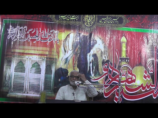 [1 PI] Deen Ka Hussaini Tasawar - Engr Syed Hussain Moosavi [ Ashra Majalis1442Hijri Larkana] - Sindhi