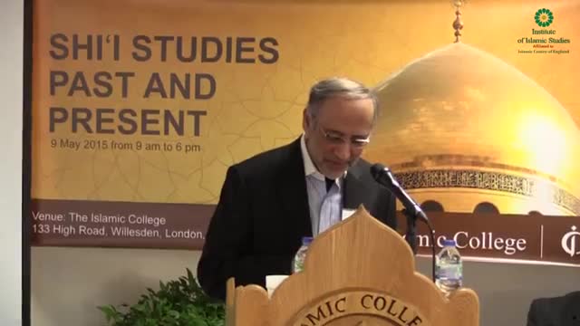 [Shi\'i Studies Conference : Past and Present] The study of shi\'ite Islam in North American Universities - Dr. Liyakat 