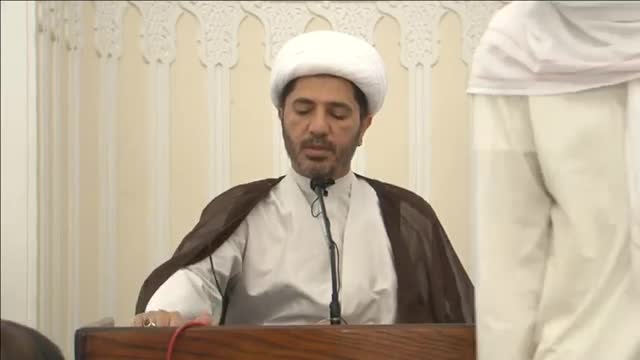حديث الجمعة لسماحة الشيخ علي سلمان - مسجد الصادق 25 يوليو 2014 - Arabic