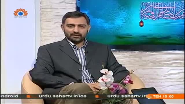 [Ramazan Special Program] Mehmane Khuda | مھمان خدا - Br. Nusrat Abbas Bukhari - 15 July 2014 - Urdu
