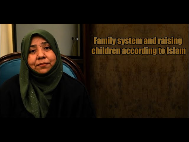 Family system and raising children according to Islam | Class 1 | Khanam Sakina Mahdavi - Urdu