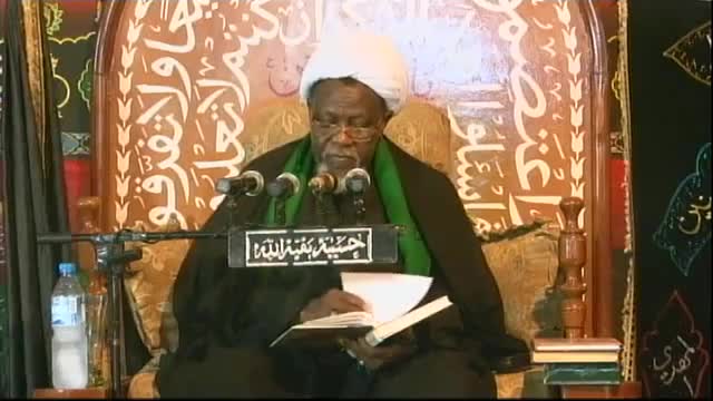 [Muharram 1436] Commemoration of the Martyrdom of Imam Husain (AS) Night session - sh. ibrahim zakzaky - Hausa