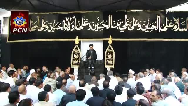 [02] Muharram 1436-2014 - Mulak E Khuda Aur Emaan E Hussain A.S - Maulana Aqeel Gharvi - Urdu