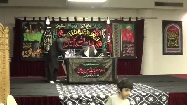 [03] Muharram 1436 - Hussaini Sakhawat or Asr-e Hazir ke Musalman - Mulana Ali Murtaza Zaidi - Singapore - Urdu