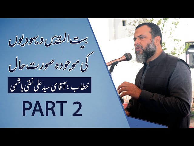 Discussion About Palestine & Israel Current Situation || Syed Ali Naqi Hashmi || Part 2 - Urdu