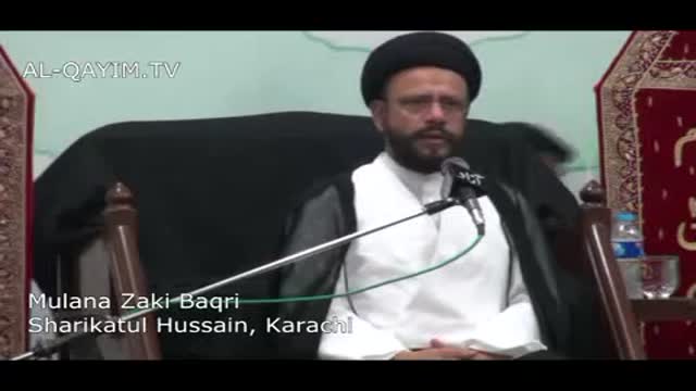 [03] Muharram 1436 - Islamophobia - Maulana Zaki Baqri - Urdu
