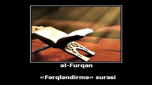 Furqan suresi - Azeri