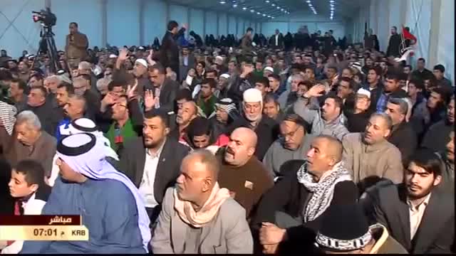 مراسيم دعاء كميل - القارىء ميثم التمار - كربلاء - Dua Kumail - Arabic