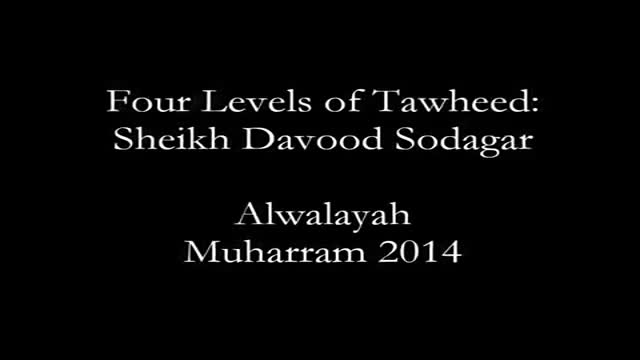 [01] Muharram 1436 2014 - Tawheed 1: Sheikh Dawood Sodagar - English