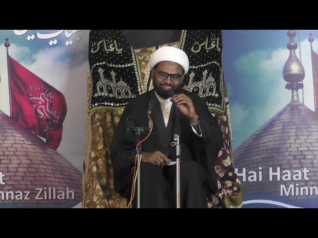 6th Majlis 6th Muharram 1440 Hijari 2018 Topic:Izzat e Hussaini - Ummat ki Nijaat kaa Zariya By H I Akhtar Abbas Jaun-Ur
