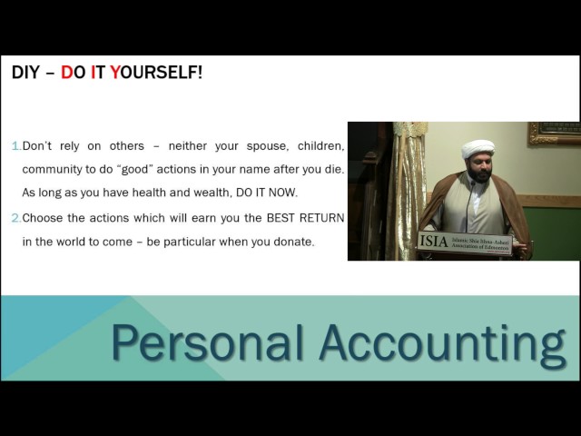 Lecture By Shaykh Saleem Bhimji | Topic : Self Accounting - English