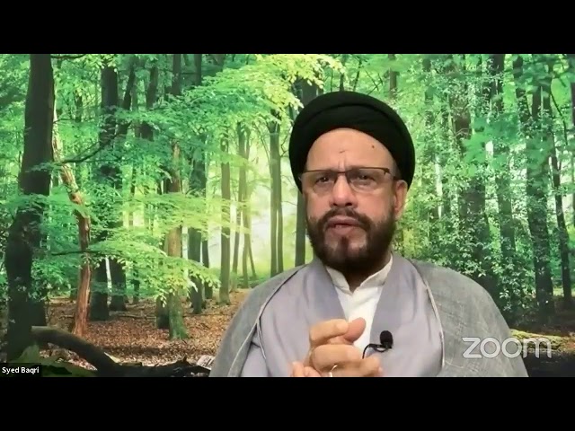 🔴Live Online ZOOM Dars 3 | Public Live Questions With Zaki Baqri |Quran: Constitution of Mehdi A.S | Urdu