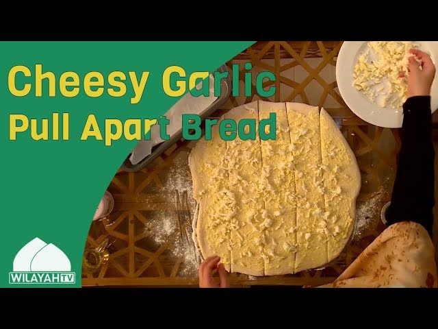Cooking Recip - Cheesy Garlic Pull Apart Bread - English